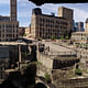 Panorama of the mill ruins (Image courtesy of Minneapolis Parks Foundation)