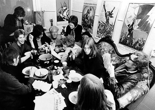 Meal in a Political Commune (1968) © Bildarchiv Preußischer Kulturbesitz, Photo credit: Günter Zint