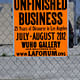 UNFINISHED BUSINESS – 25 Years of Discourse in Los Angeles