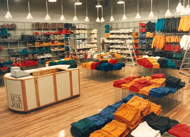 Large store Interior with product