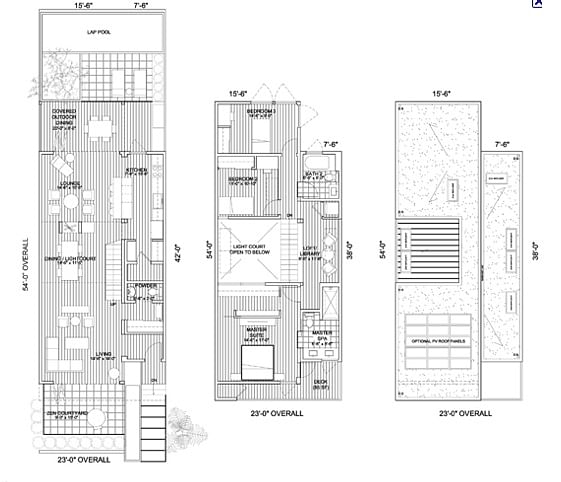 Kaufmann Desert House floor dimensions via rusty!