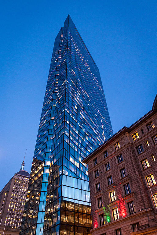 New England’s tallest building can no longer call itself 'John Hancock Tower' because the financial services company Jonn Hancock is not a tenant in the office high-rise anymore. (Photo: Tim Sackton/Wikimedia Commons)