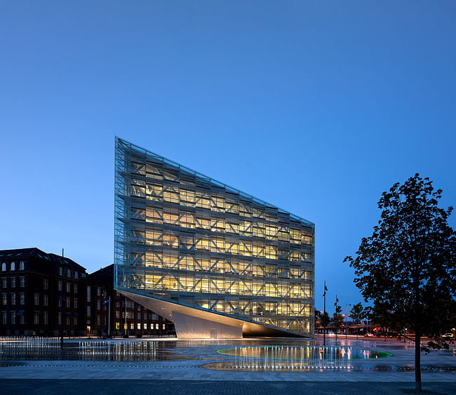Winner of an Emirates Glass LEAF Award in the category ‘Best Structural Design of the Year’ 2011: The Crystal, Copenhagen by schmidt hammer lassen architects (Photo courtesy of schmidt hammer lassen architects)