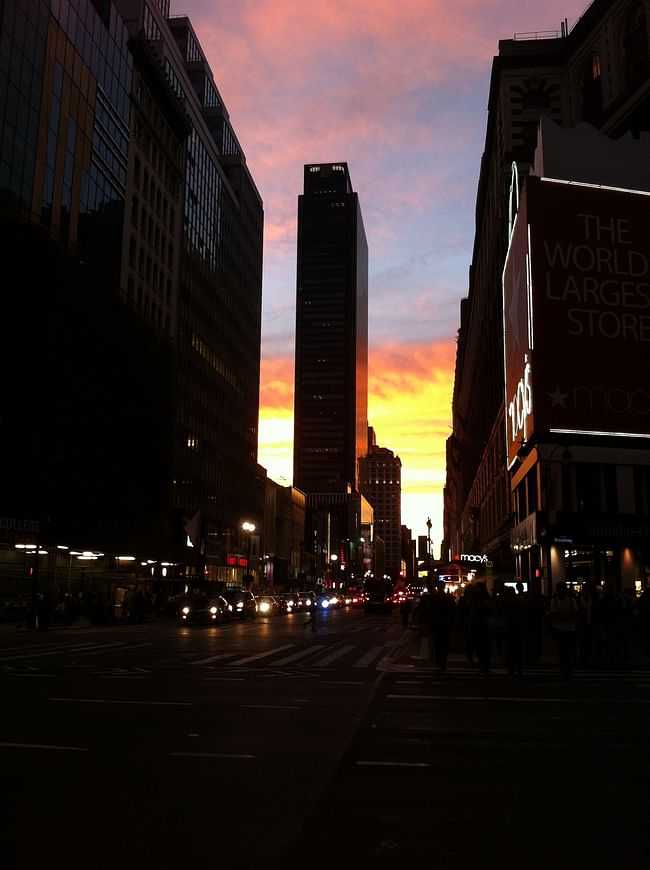 34th Street and 5th Avenue, New York City