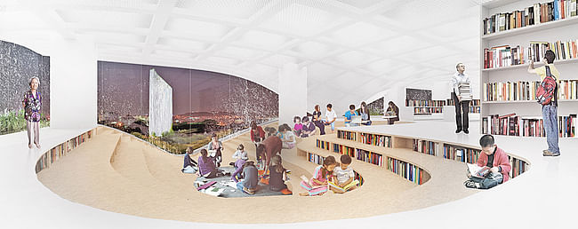 Library interior (Image: KAMJZ)