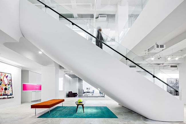 Red Bull's New York office space by INABA. Photo © Greg Irikura 2014 