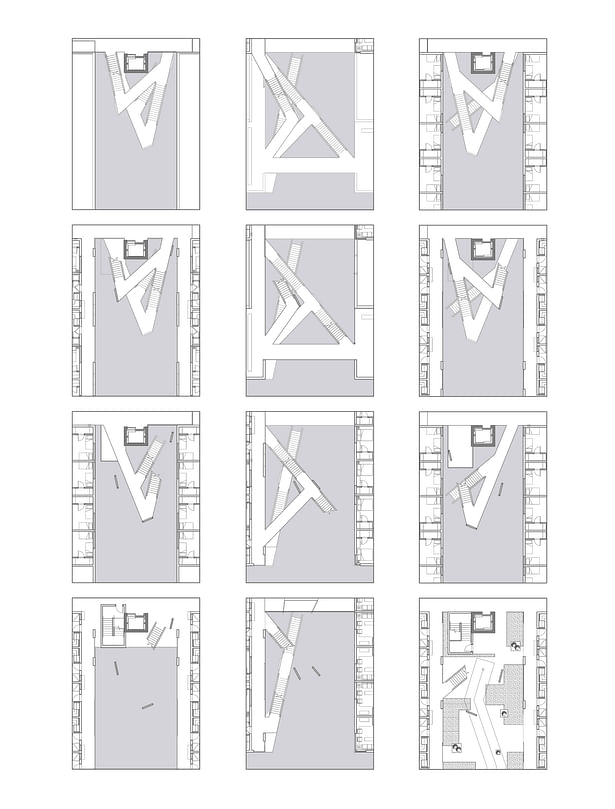 Courtyard Stair Plans