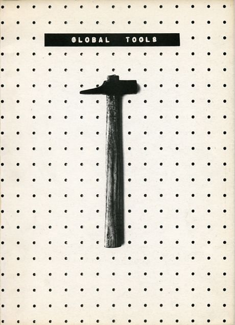 Global Tools Bulletin, no.1 (cover), 1974 Courtesy L'Uomo e l'Arte, Milan