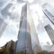 Looking up at Two World Center (via WIRED Magazine)