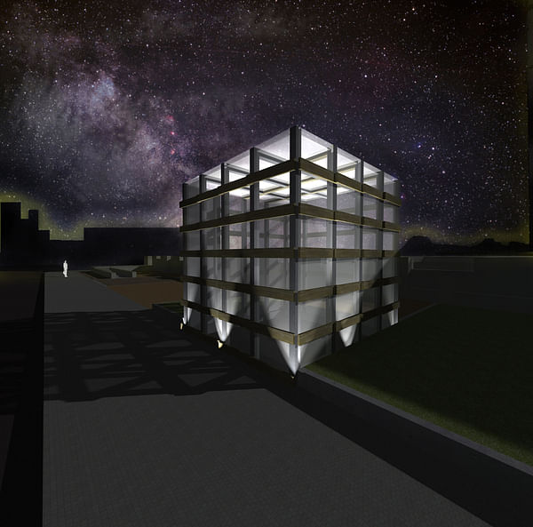 Museum render: Street view