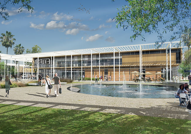 A render of the research campus. Credit: CITE