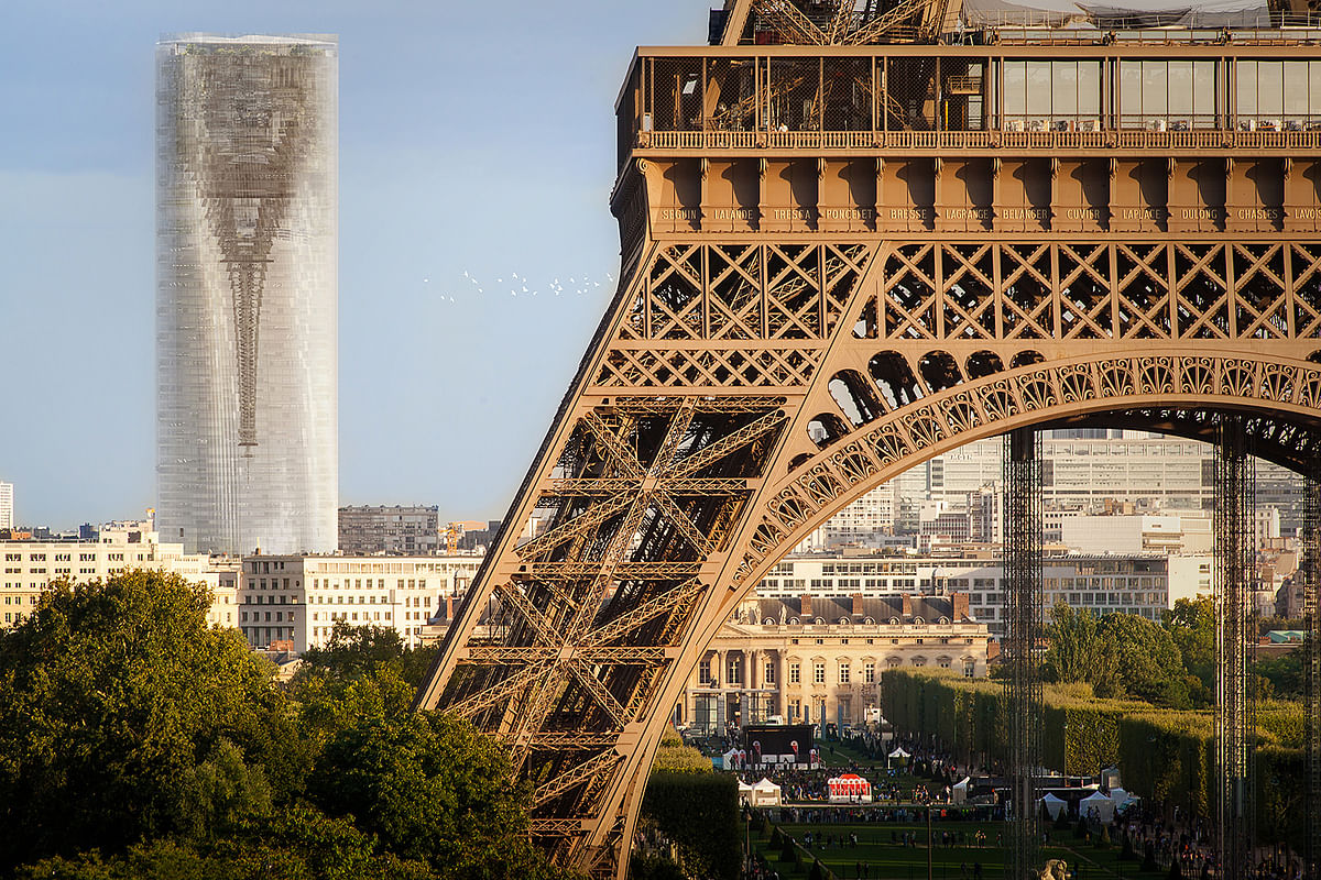 ></center></p><p>In the international architectural competition seeking to redesign Paris' infamous Montparnasse Tower, a winner has just been picked . From the list of seven candidates that made it on the shortlist (including heavy hitters like  OMA , Studio Gang , Dominique Perrault ), the proposal 