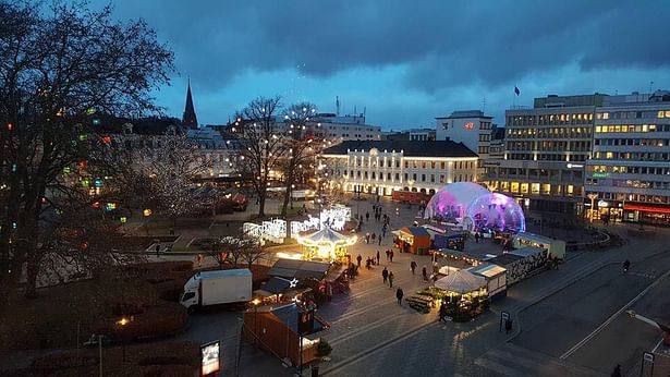 Christmas fair in Malmo