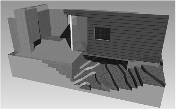 The model was further developed into a working design using ArchiCAD BIM technology. 