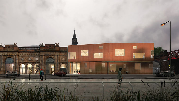 Rendering of Briggait Creation Centre, courtesy of Collective Architecture.