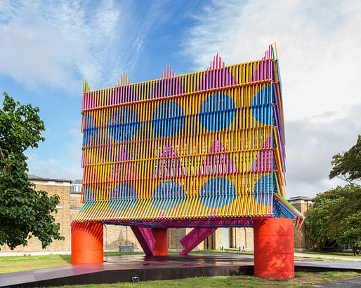 The Colour Palace by Yinka Ilori, in collaboration with Pricegore. Image © Edward Bishop