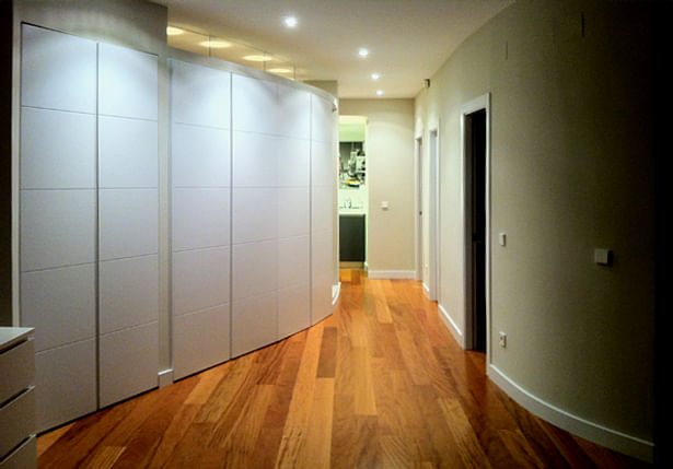 corridor from master bedroom