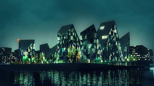 Rendering of the Iceberg Dwellings by JDS Architects. Image: JDS Architects.