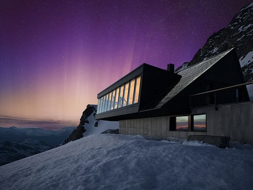 'Cabane du Glacier de Tortin' by Albrecht Voss - Exterior Architecture Photography of the Year 2024