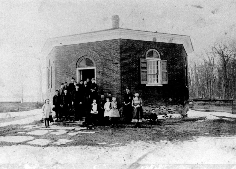 Class photograph, taken 1880.