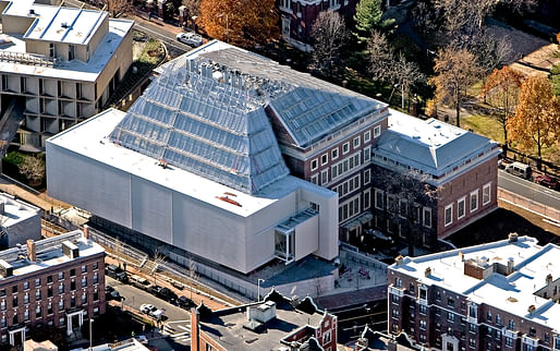 The Harvard Art museums under construction. Via: ArtNews