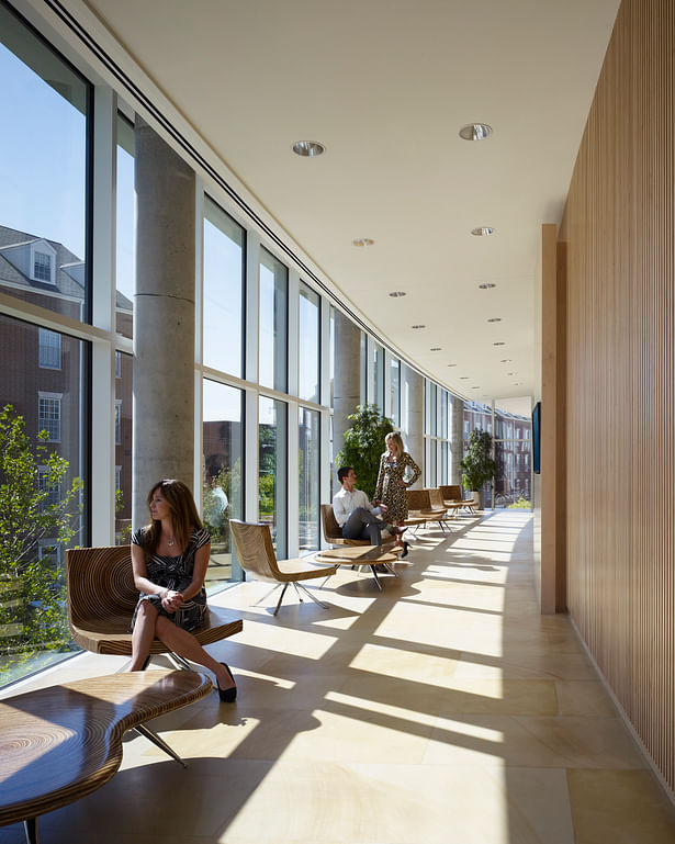 East elevator lobby