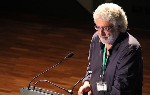 Architect Paul Pholeros was known for his contributions to improving housing and health outcomes in Australia's Aboriginal communities. Photograph: The Australian Institute of Architects, via The Guardian.