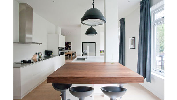 kitchen looking toward living room – ground floor