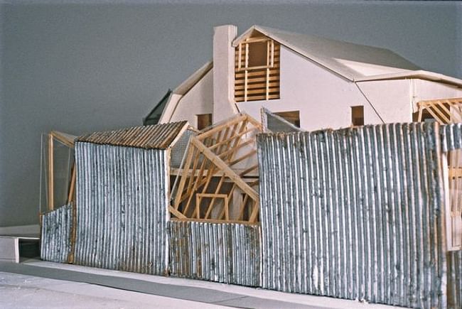 Gehry residence (model) photo via Gehry Partners, LLP : Rizzoli.