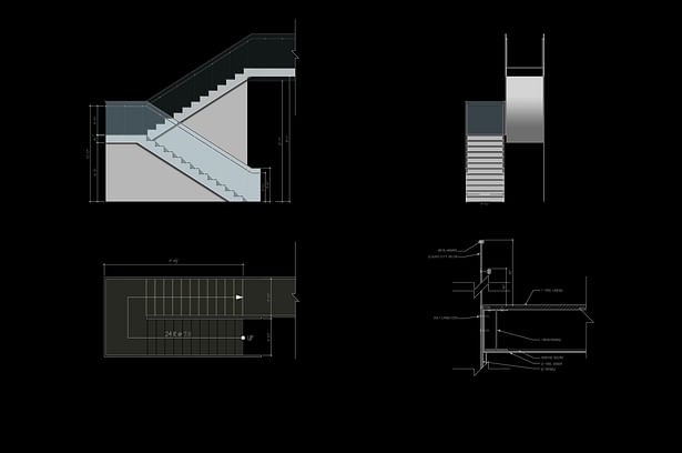 Stair Elevation and Detailing