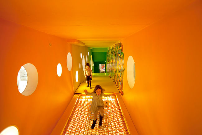 Interiors Merit Award Winner: The Children's Museum of the Arts in New York, NY by WORKac (Image Credit: Ari Macropoulos)