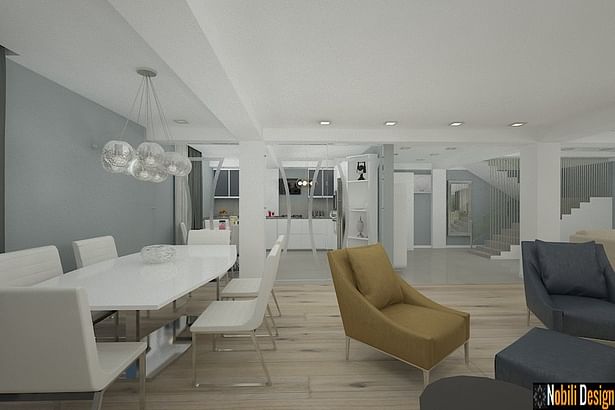 Design interior apartament modern Bucuresti - Amenajari interioare case