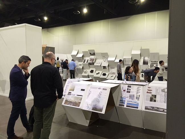Thesis exhibit 2014. Image courtesy of RISD Interior Architecture Department.