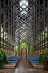 New photos of E. Fay Jones' Thorncrown Chapel unveiled to mark 35th anniversary