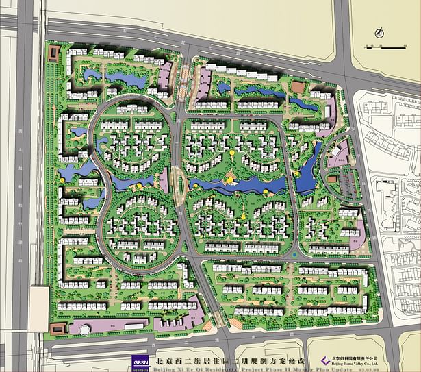 Mixed use development masterplan, Wuhan