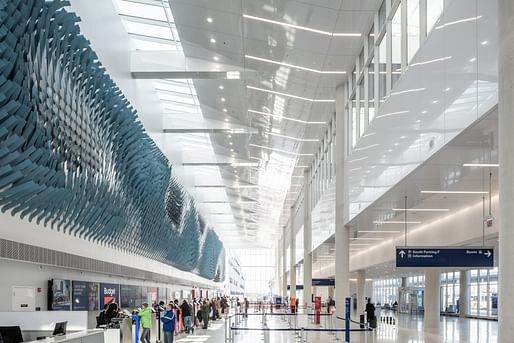 O'Hare International Airport, Multi Modal Terminal by Ross Barney Architects. Image courtesy CODAawards