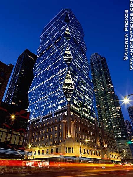 Hearst Tower - Foster + Partners. Photo © Andrew Prokos.