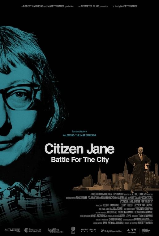 “Citizen Jane: Battle for the City”. Poster via altimeterfilms.com.