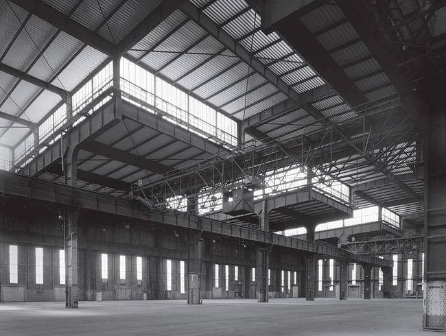 Interior of the U-Boat Hall. Photo by Olaf Mahlstedt. © BOLLES+WILSON