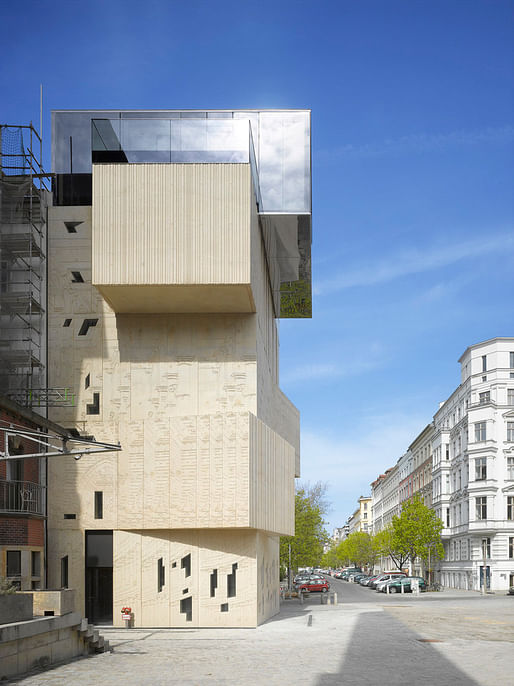 Museum for Architectural Drawing, 2013, Berlin. Photograph by Roland Halbe.