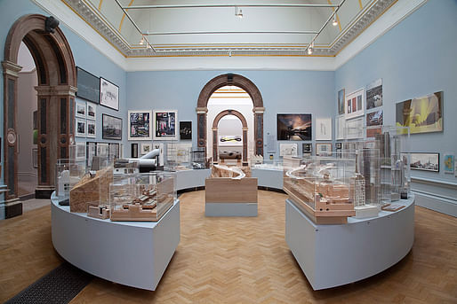 The Architecture Room at the 2011 Royal Academy Summer Exhibition (Photo: Andrew Putler)