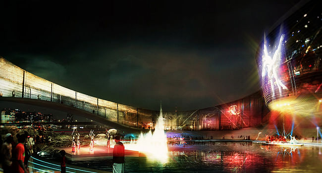 Night view (Image: Kubota & Bachmann Architects)