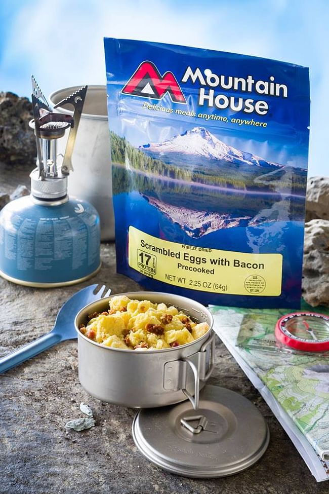 Mountain House freeze-dried foods. Photo: Mountain House via Facebook.