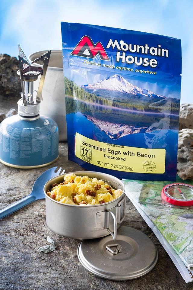 Mountain House freeze-dried foods. Photo: Mountain House via Facebook.