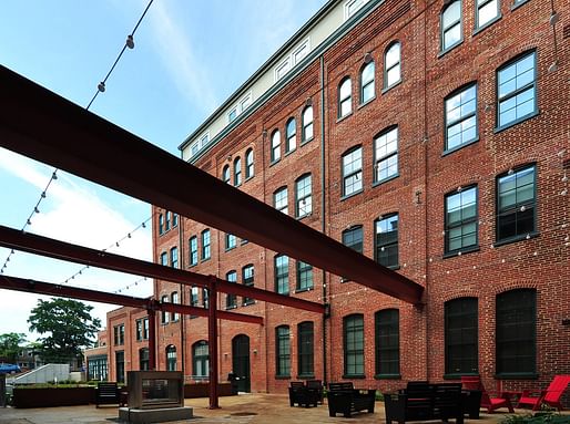 Miller’s Court in Baltimore, Maryland, the 2015 Rudy Bruner Gold Medalist. Photo: Seawall Development Company.