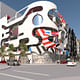 WORKac's facade for Museum Garage, in the Miami Design District. Courtesy of The Miami Design District.