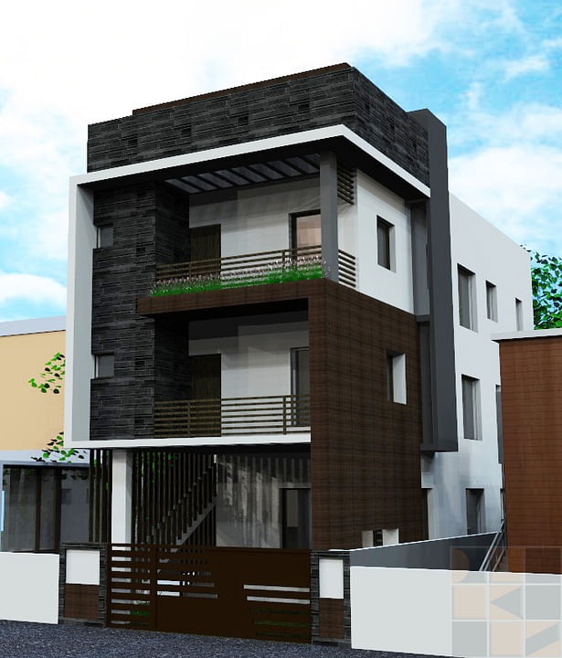 Residential Architecture - Design and Development for Mrs.Pradheepa Karthik at Chromepet