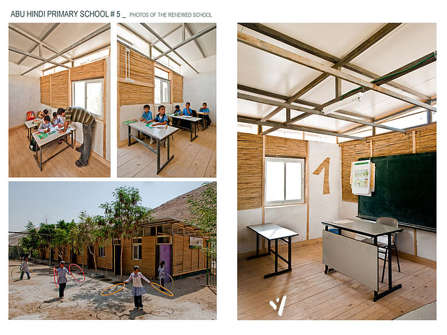 Holcim Silver Award: Sustainable refurbishment of a primary school: Photos of the renewed building.