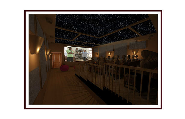 Small Theater 3D Rendering