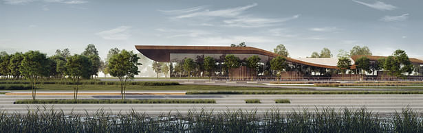 001 – COVER IMAGE | HIGH-SPEED TRAIN STATION - Image Courtesy of ONZ Architects & MDesign